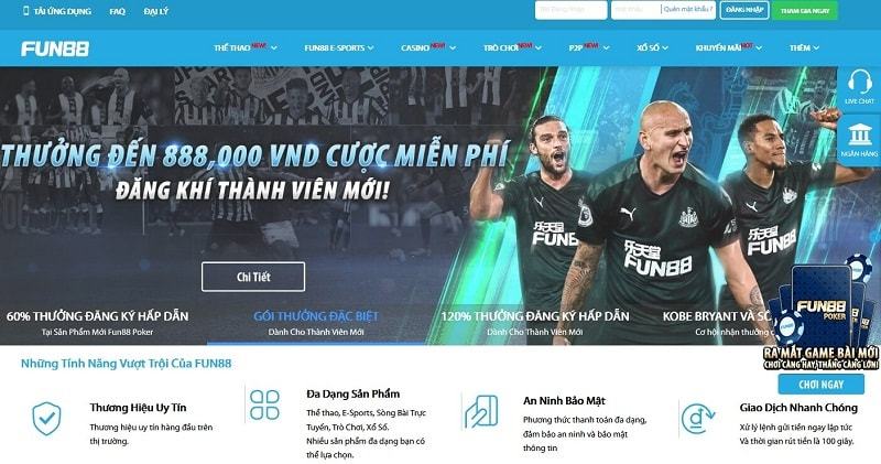 Trải nghiệm tuyệt vời chỉ có tại nhà cái Fun88 Trải nghiệm tuyệt vời chỉ có tại nhà cái Fun88