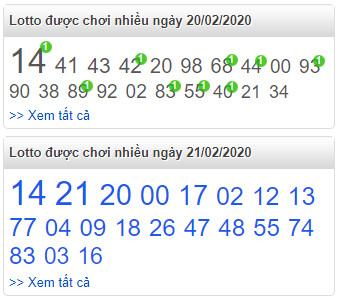 loto mien bac choi nhieu hom nay