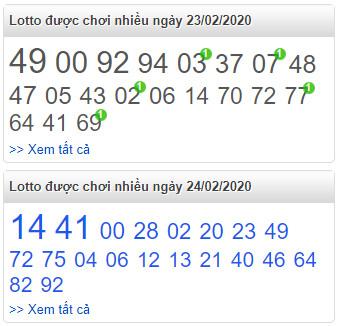 loto mien bac choi nhieu hom nay