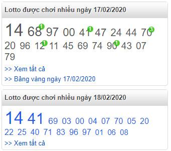 loto mien bac choi nhieu hom nay