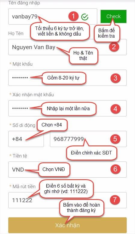 huong dan dang ky bang dien thoai