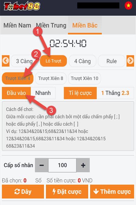 Hướng dẫn đánh Lô Trượt trên tobet88 huong dan danh lo truot tren tobet88 Hướng dẫn đánh Lô Trượt trên tobet88