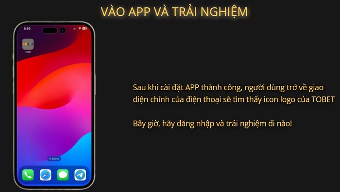 App Tobet88 (Ứng dụng Tobet88) trên điện thoại hệ điều hành IOS buoc 11