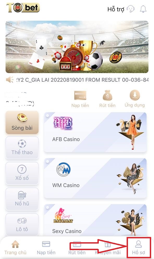 Đăng nhập trang Tobet88 đổi mật khẩu đổi mk 1