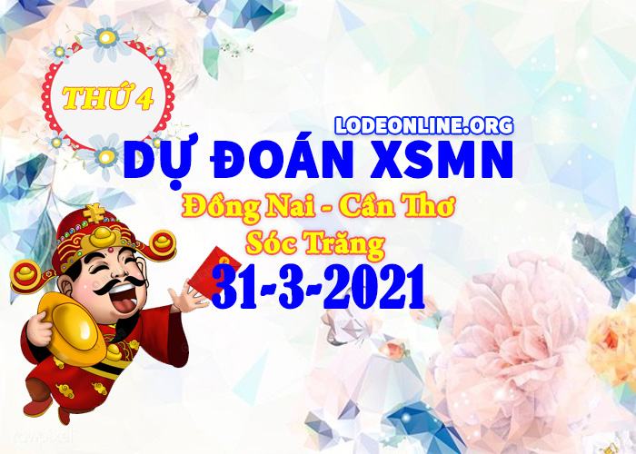 du doan xsmn 31 3 2021