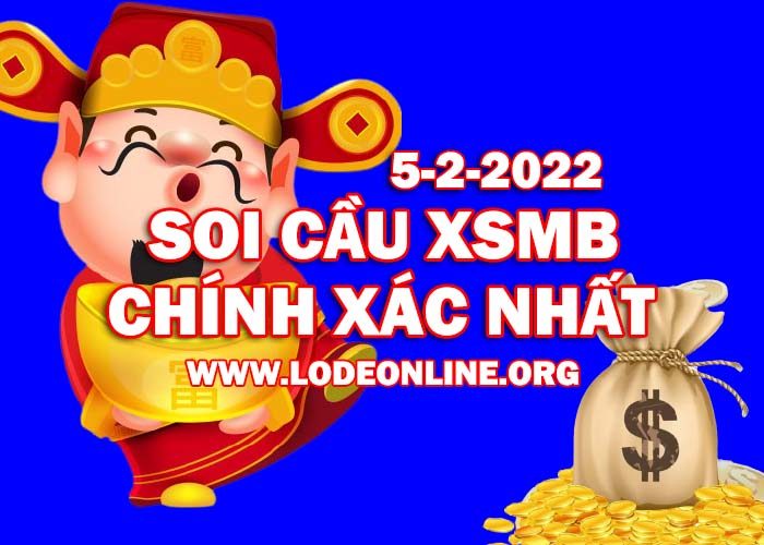soi cau xsmb 5 2 2022