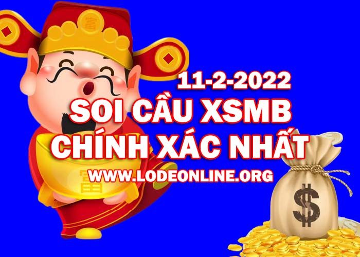 soi cau xsmb 11 2 2022