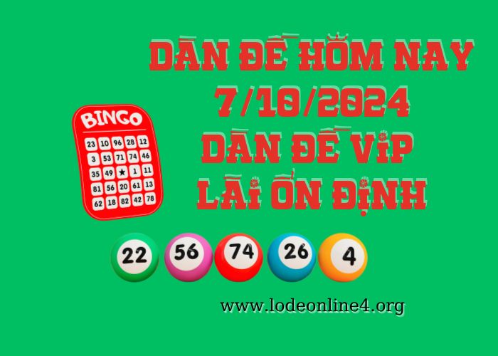 Dàn đề hôm nay 7/10/2024 - Dàn đề vip bất bại Soi cau XSMB 7-10-2024 (2)