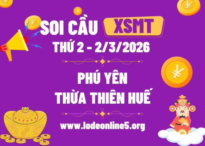 Dự Đoán XSMT 2/3/2026 | Soi cầu MT Hôm Nay - Thứ 2