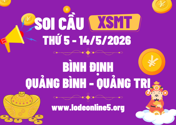 Dự Đoán XSMT 14/5/2026 | Soi cầu MT Hôm Nay - Thứ 5